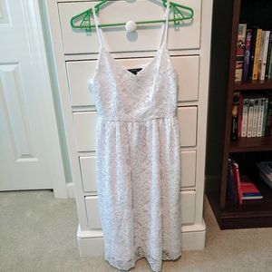Forever21 white lace dress